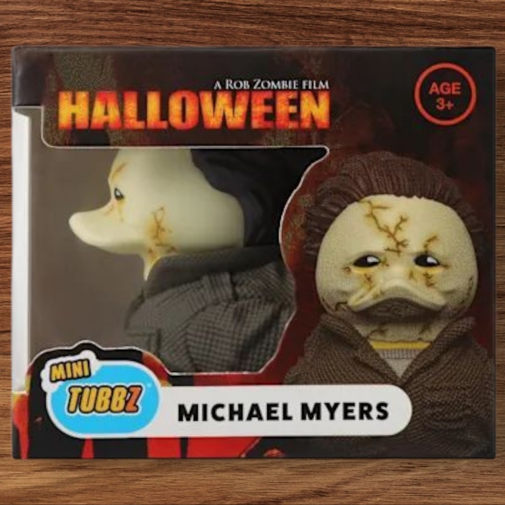 NIB Halloween Michael Myers TUBBZ Mini  Duck
